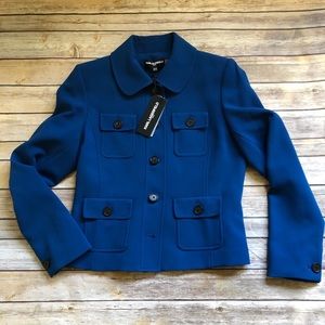 NWT Karl Lagerfeld Paris Collared Jacket Blazer 8